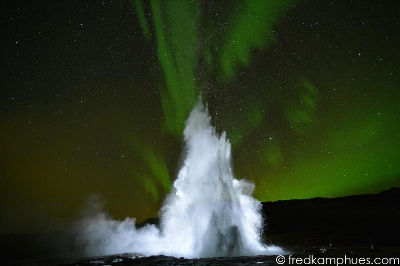 Skalinn Between Gullfoss And Geysir - Myrkholt Farm Haukadalur Bagian luar foto